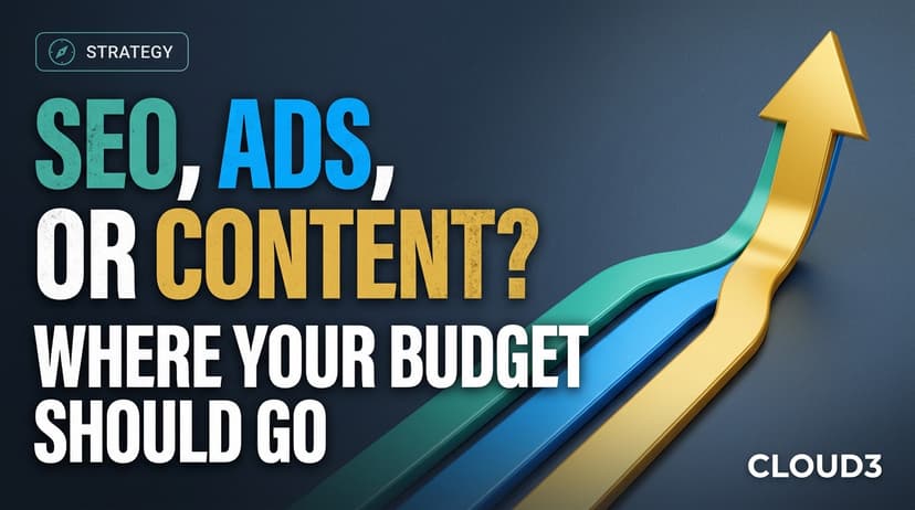 Service Business Lead Generation: SEO vs Ads vs Content