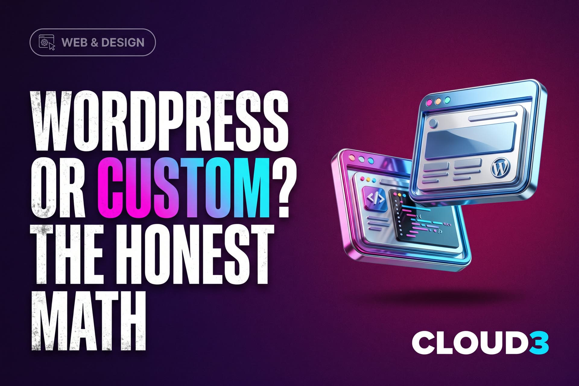 Toronto WordPress Website Design vs Custom Builds