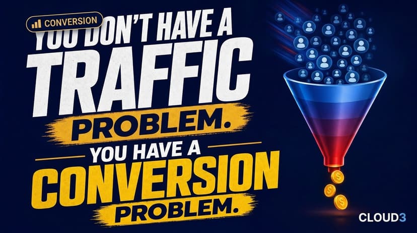 Increase Website Conversions: Fix the Real Problem