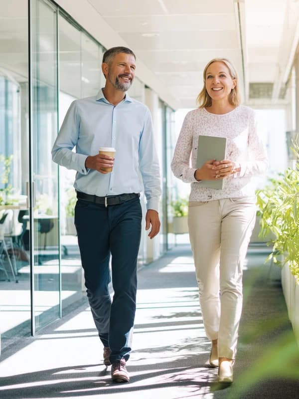 Agent following up with leads on phone