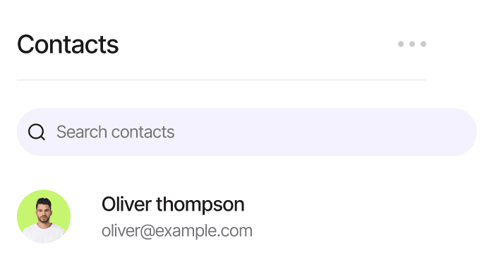 AI chatbot conversation interface preview
