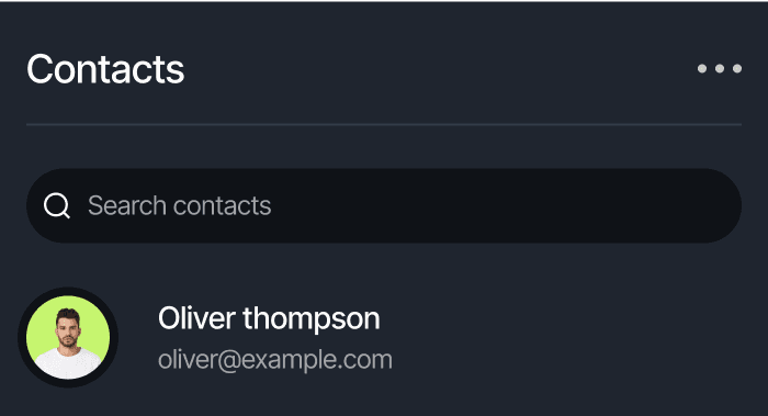 AI chatbot conversation interface preview